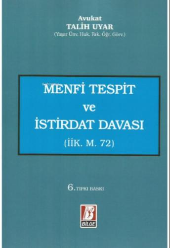 Menfi Tespit ve İstirdat Davaları (İİK. m.72)  Frontansicht 1