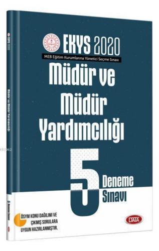 Data Yayınları 2020 EKYS MEB Müdür ve Müdür Yardımcılığı 5 Deneme  Frontansicht 1
