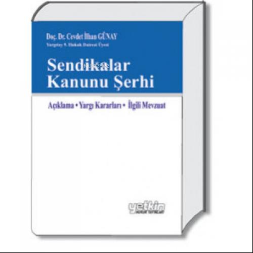 Sendikalar Kanunu Şerhi  Frontansicht 1