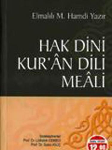 Hak Dini Kur'an Dili Meali  Frontansicht 1