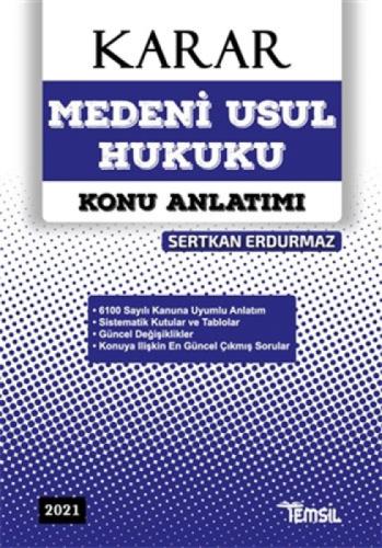 Karar Medeni Usul Hukuku Konu Anlatımı  Frontansicht 1