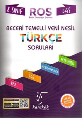 LGS 8. Sınıf Beceri Temelli Yeni Nesil Türkçe Soruları  Frontansicht 1