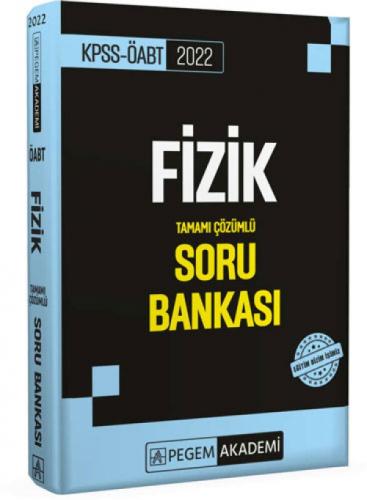 2022 KPSS ÖABT Fizik Tamamı Çözümlü Soru Bankası  Frontansicht 1