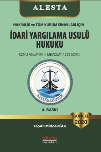 Alesta İdari Yargılama Usulü Hukuku (4. Baskı)  Frontansicht 1