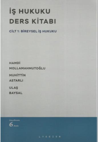 İş Hukuku Ders Kitabı Cilt 1: Bireysel İş Hukuku  Frontansicht 1