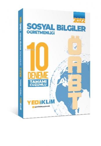 2022 ÖABT Sosyal Bilgiler Öğretmenliği Tamamı Çözümlü 10 Deneme  Frontansicht 1