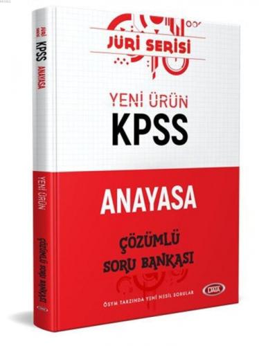 Data Yayınları 2020 KPSS Anayasa Jüri Serisi Soru Bankası  Frontansicht 1