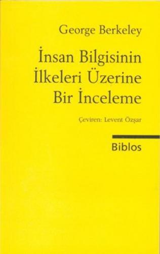 İnsan Bilgisinin İlkeleri Üzerine Bir İnceleme  Frontansicht 1
