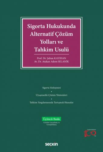 Sigorta Hukukunda Alternatif Çözüm Yolları ve Tahkim Usulü  Frontansicht 1