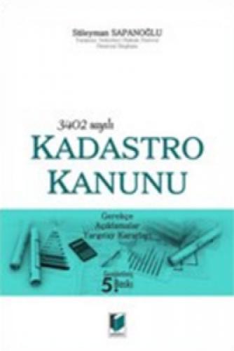 3402 Sayılı Kadastro Kanunu  Frontansicht 1