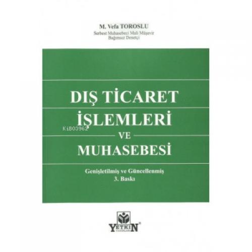 Dış Ticaret İşlemleri ve Muhasebesi  Frontansicht 1