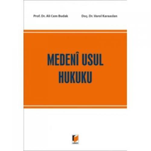 Medeni Usul Hukuku  Frontansicht 1