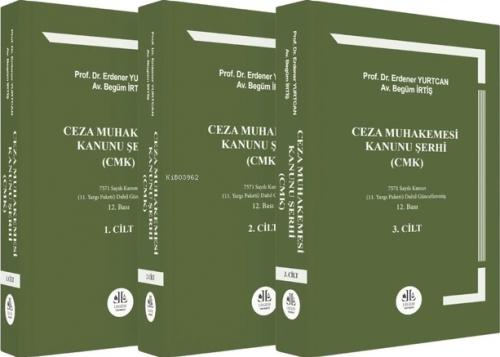 Ceza Muhakemesi Kanunu Şerhi (CMK) (III Cilt Set)  Frontansicht 1