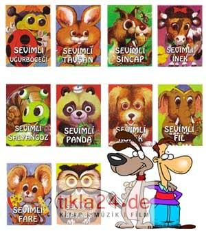 Sevimli Hayvanlar Dizisi (10 Kitap Takım)  Frontansicht 1