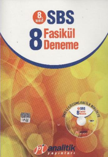 8. Sınıf SBS 8 Fasikül Deneme Dvd'li Çözümlü  Frontansicht 1