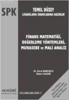 Spk - Temel Düzey - Finans Matematiği Değerleme Yöntemleri Muhasebe ve Mali Analiz  Frontansicht 1