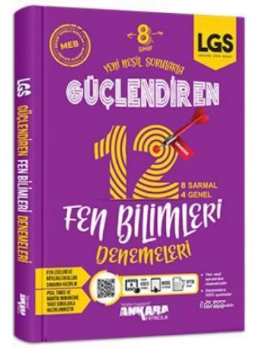 8. Sınıf  Güçlendiren Fen Bilimleri 12 Deneme  Frontansicht 1