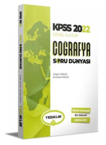 2022 KPSS Genel Kültür Coğrafya Soru Dünyası  Frontansicht 1