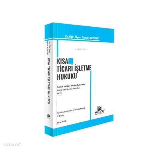 Kısa Ticari İşletme Hukuku  Frontansicht 1