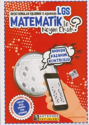 Seçici Sorular Eşliğinde 3 Aşamada LGS Matematik'te Neyim Eksik?  Frontansicht 1