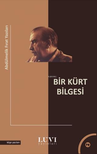 Bir Kürt Bilgesi;Abdülmelik Fırat Yazıları  Frontansicht 1