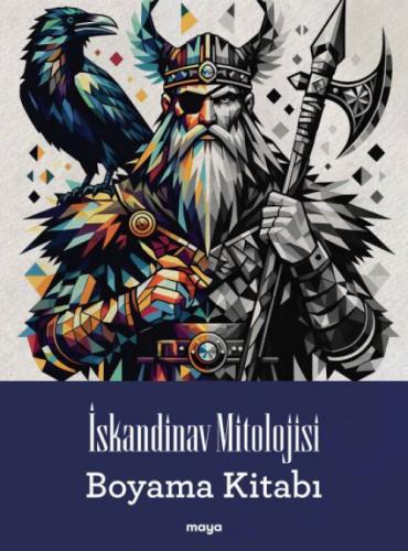 İskandinav Mitolojisi Boyama Kitabı  Frontansicht 1