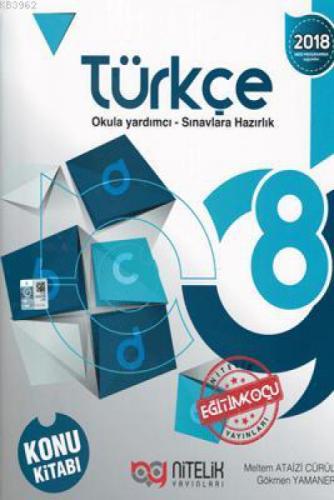 8. Sınıf Türkçe Konu Kitabı Yeni  Frontansicht 1