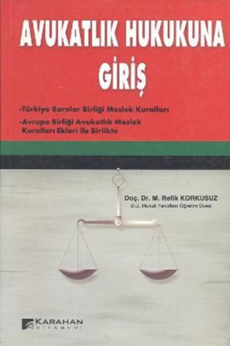 Avukatlık Hukukuna Giriş  Frontansicht 1