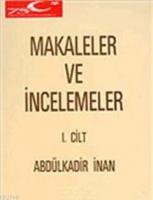 Makaleler ve İncelemeler I. Cilt 1998  Frontansicht 1