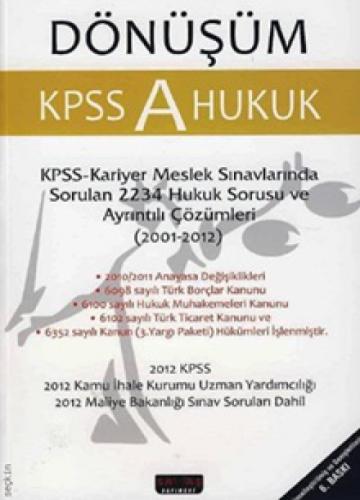 Dönüşüm KPSS A Hukuk  Frontansicht 1
