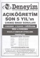 2. Sınıf| İkna ve Konuşma Halkla İlişkiler; Çıkmış Sınav Soruları  Frontansicht 1
