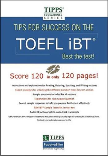 Tips for Success on the TOEFL iBT  Frontansicht 1