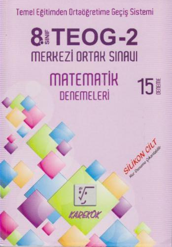 8. Sınıf Teog-2 Matematik Denemeleri Merkezi Ortak Sınavı  Frontansicht 1