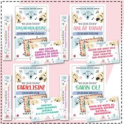 Çocuklar İçin Psikoloik Destek Serisi 4 Kitap (Set 2)  Frontansicht 1