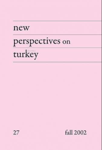 New Perspectives on Turkey No:27  Frontansicht 1