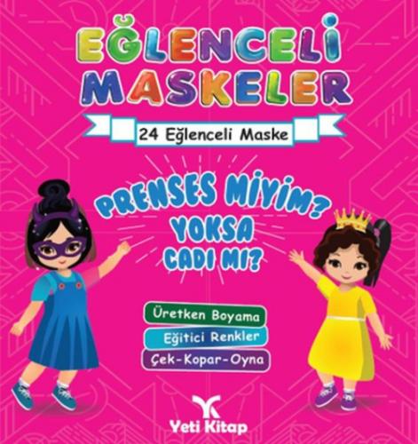 Eğlenceli Maskeler - Prenses miyim? Yoksa Cadı mı?  Frontansicht 1