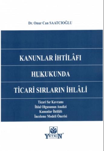 Kanunlar İhtilafı Hukukunda Ticari Sırların İhlali  Frontansicht 1