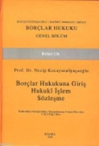 Borçlar Hukuku Genel Hükümler Cilt:1  Frontansicht 1