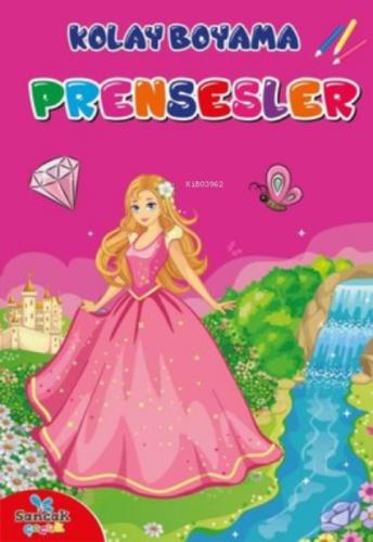 Eğlenceli Kolay Boyama Kitabı - Prensesler  Frontansicht 1