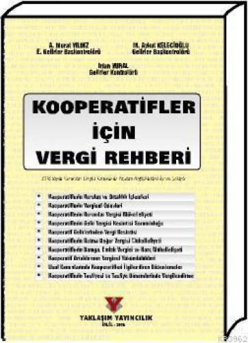 Kooperatifler İçin Vergi Rehberi (Ciltli)  Frontansicht 1