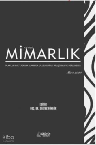 Mimarlık Planlama ve Tasarım Alanında Uluslararası Araştırma ve Derlemeler / Mart 2023  Frontansicht 1