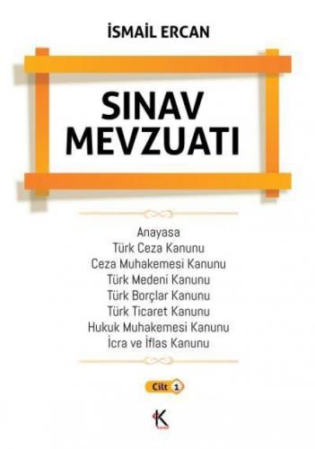 Sınav Mevzuatı - Cilt 1  Frontansicht 1