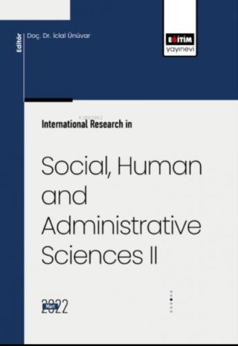 International Research in Social, Human and Administrative Sciences - 2  Frontansicht 1