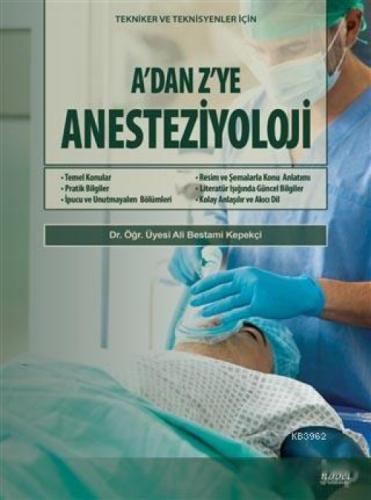 A'Dan Z'Ye Anesteziyoloji  Frontansicht 1
