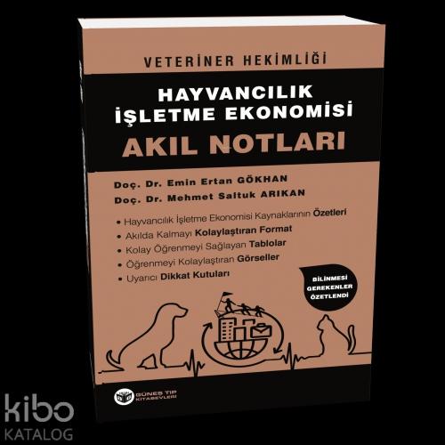 Veteriner Hekimliği Hayvancılık İşletme Ekonomisi Akıl Notları  Frontansicht 1