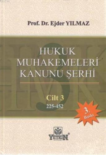 Hukuk Muhakemeleri Kanunu Şerhi (3 Cilt Takım)  Frontansicht 1