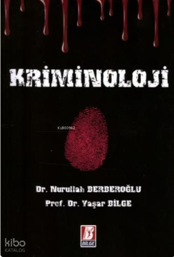 Kriminoloji  Frontansicht 1