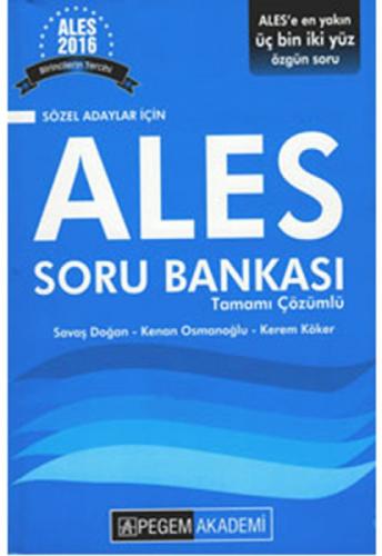 ALES Sözel Adaylar için Tamamı  Frontansicht 1