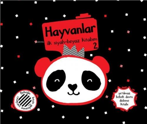 Yırtılmaz Kitap: Hayvanlar 2 İlk Siyah-Beyaz Kitabım  Frontansicht 1