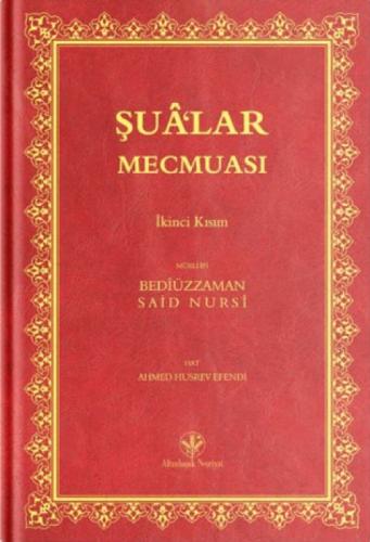 Şua'lar - 2 Mecmuası Orta Boy (Mukayeseli) (Ciltli)  Frontansicht 1